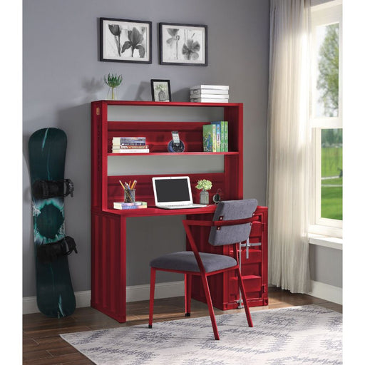Cargo Writing Desk W/Hutch - 37917