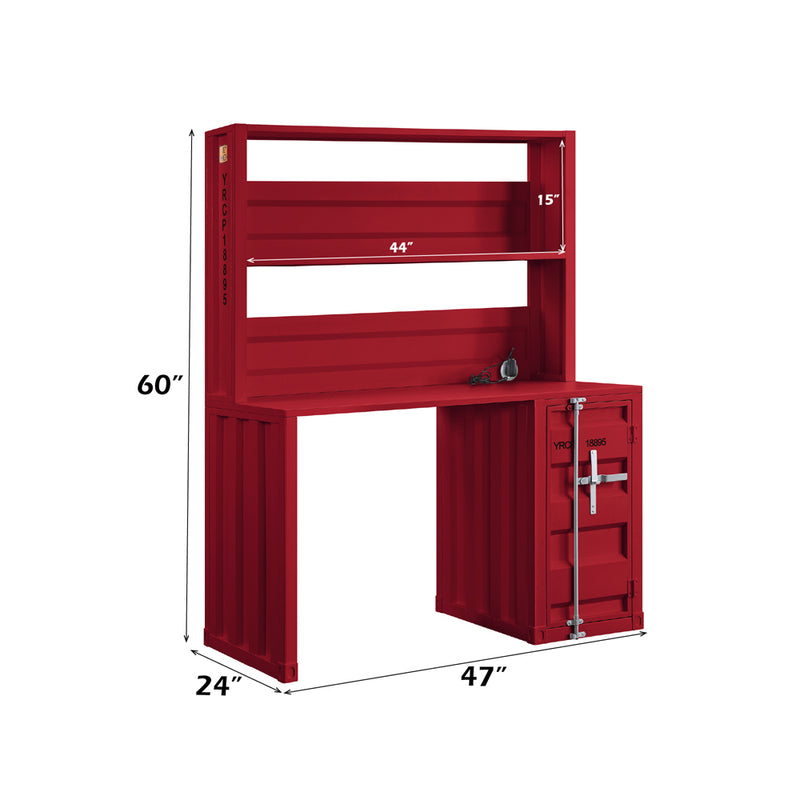 Cargo Writing Desk W/Hutch - 37917
