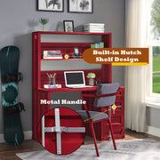 Cargo Writing Desk W/Hutch - 37917