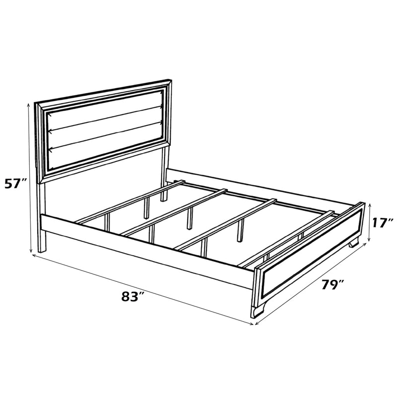 Carine II EK Bed - 26257EK