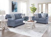Carissa Manor Denim Living Room Set - Gate FurnitureLiving Room Set
