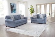Carissa Manor Denim Living Room Set - Gate FurnitureLiving Room Set