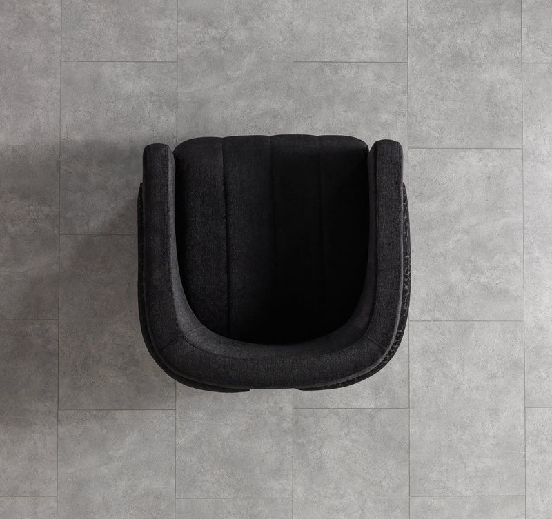 Carlina Black Velvet Sofa & Loveseat - CARLINABK-SL