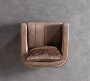 Carlina Coffee Velvet Sofa & Loveseat - CARLINACOF-SL