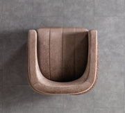 Carlina Coffee Velvet Sofa & Loveseat - CARLINACOF-SL