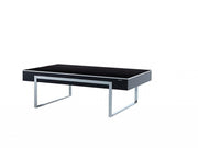 Carlino Coffe Table (Chrome) - Gate FurnitureCoffee Table