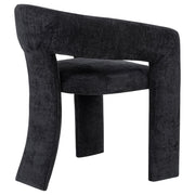 Carlow Upholstered Dining Arm Chair Black (Set of 2) - 193813BLK