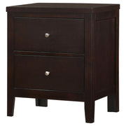 Carlton 2-drawer Nightstand Cappuccino - 202092