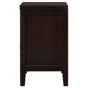 Carlton 2-drawer Nightstand Cappuccino - 202092
