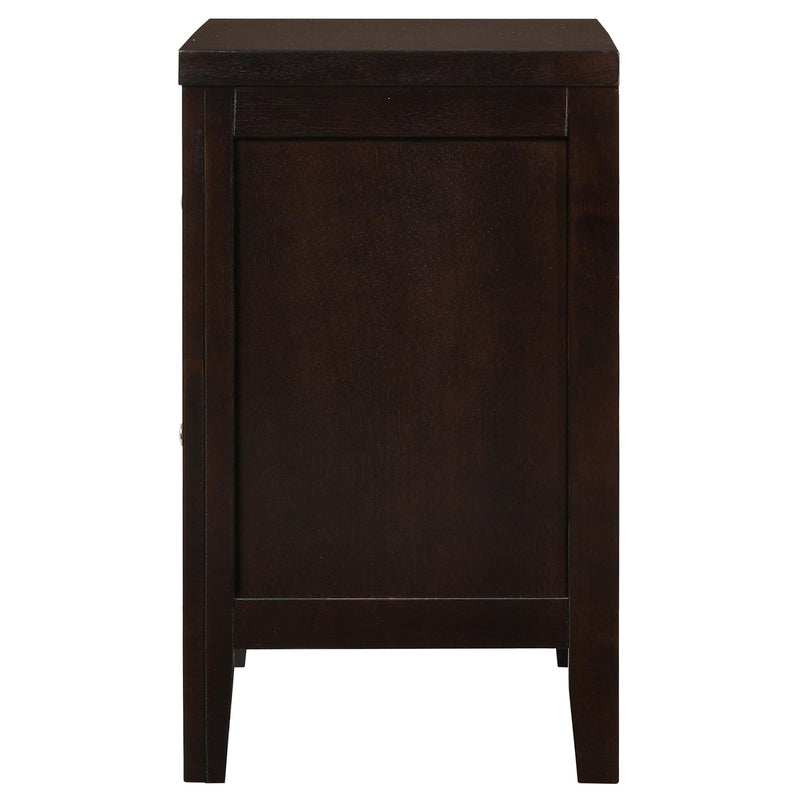 Carlton 2-drawer Nightstand Cappuccino - 202092