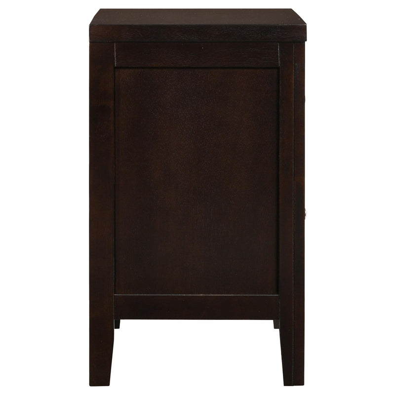 Carlton 2-drawer Nightstand Cappuccino - 202092