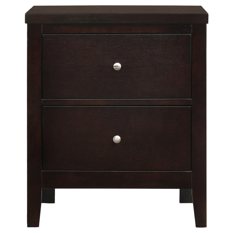 Carlton 4-piece California King Bedroom Set Cappuccino - 202091KW-S4