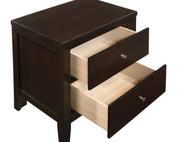 Carlton 4-piece Full Bedroom Set Cappuccino - 202091F-S4