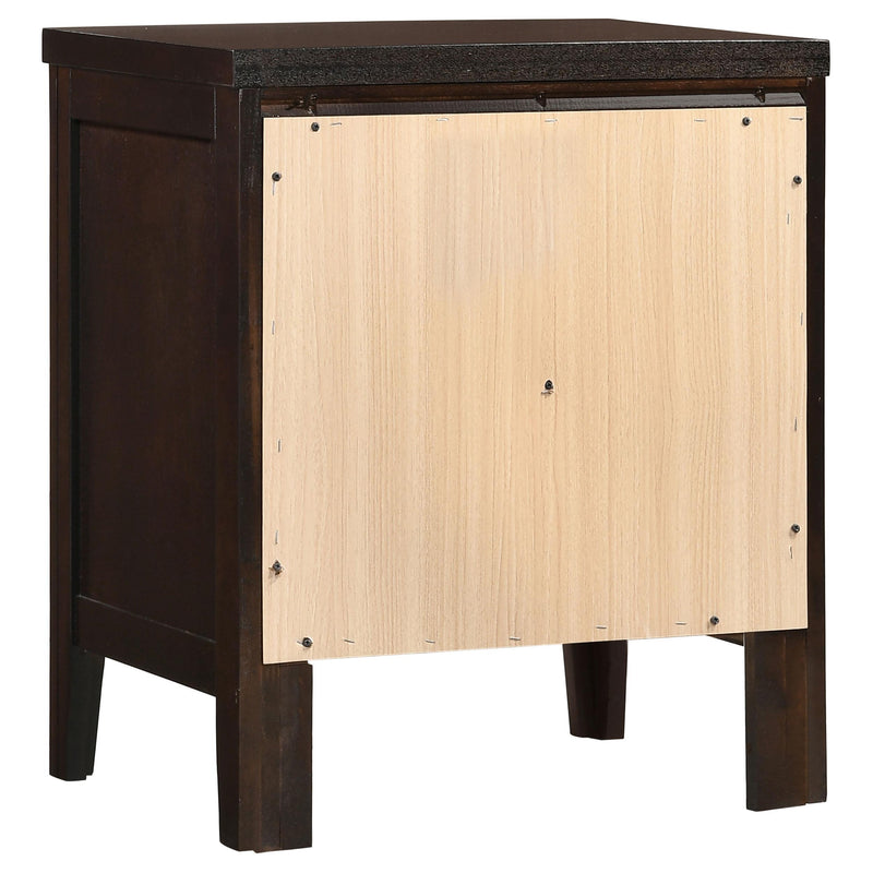 Carlton 4-piece Full Bedroom Set Cappuccino - 202091F-S4
