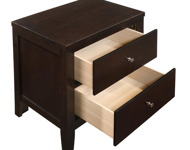 Carlton 4-piece Queen Bedroom Set Cappuccino - 202091Q-S4