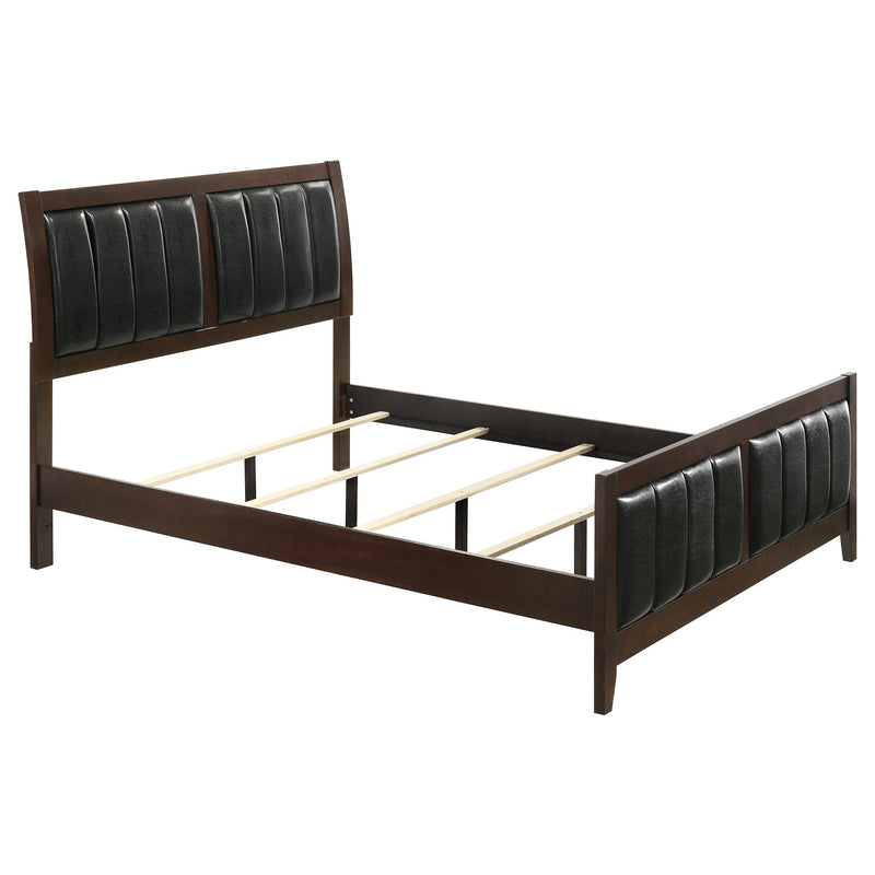 Carlton 4-piece Queen Bedroom Set Cappuccino - 202091Q-S4