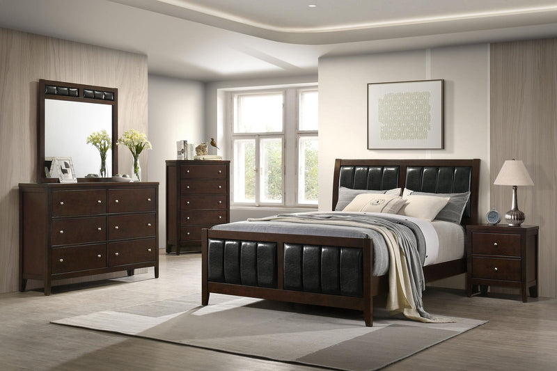 Carlton 5-drawer Bedroom Chest Cappuccino - 202095
