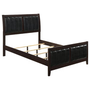 Carlton 5-piece California King Bedroom Set Cappuccino - 202091KW-S5