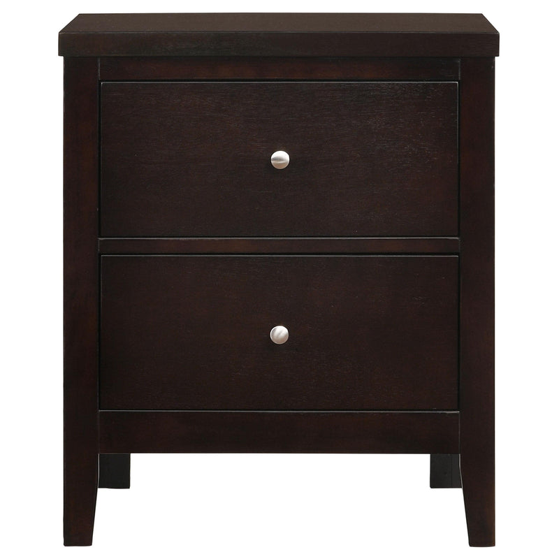Carlton 5-piece Full Bedroom Set Cappuccino - 202091F-S5