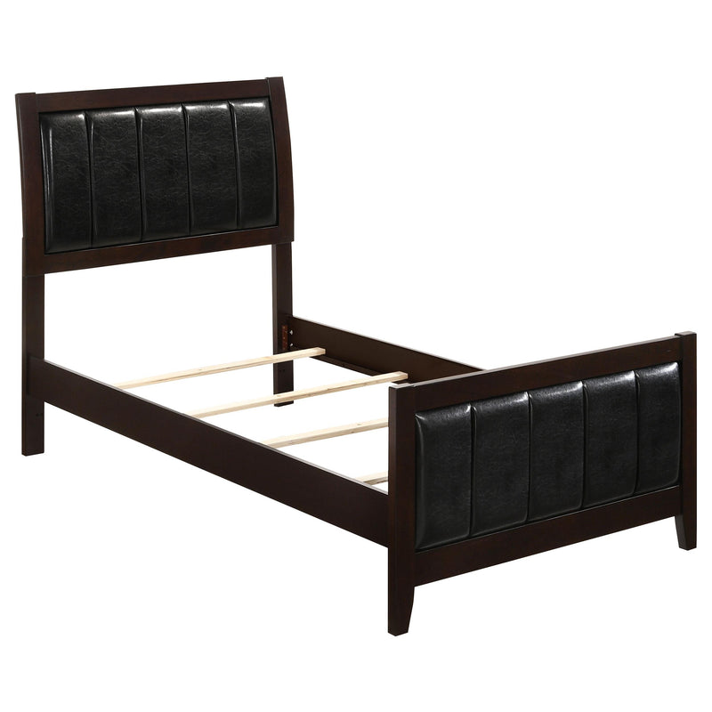 Carlton 5-piece Twin Bedroom Set Cappuccino - 202091T-S5