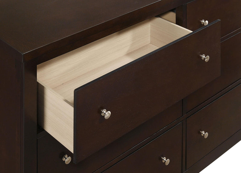 Carlton 6-drawer Dresser Cappuccino - 202093