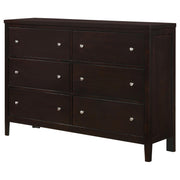 Carlton 6-drawer Dresser Cappuccino - 202093