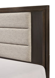 Carlton Brown King Panel Bed - Gate FurnitureKing Bed