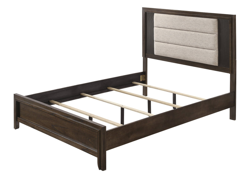 Carlton Brown King Panel Bed - Gate FurnitureKing Bed