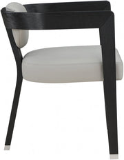 Carlyle Vegan Leather Upholstered Dining Chair in Grey - 563Grey-C
