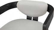 Carlyle Vegan Leather Upholstered Dining Chair in Grey - 563Grey-C