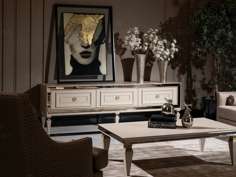 Carmen 55" Wide Coffee Table - Gate FurnitureCoffee Tables