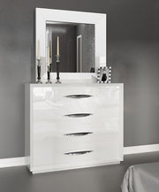 Carmen Bedroom White Set - Gate FurnitureBedroom Set