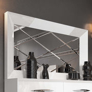 Carmen Bedroom White Set - Gate FurnitureBedroom Set