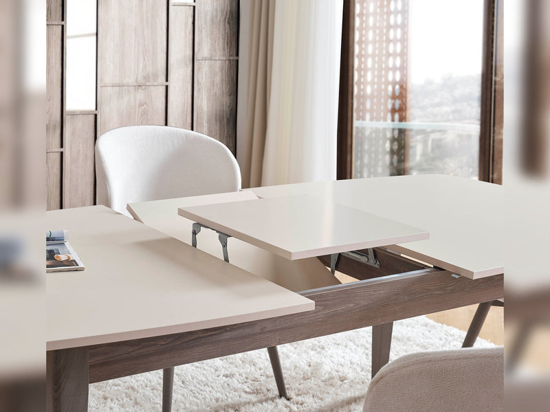 Carmen Diningroom (Consol With Mirror & Dining Table & 6 Dining Chair) - 200-ELIF-CAR-A522-DT-6-SET