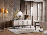 Carmen Diningroom (Consol With Mirror & Dining Table & 6 Dining Chair) - 200-ELIF-CAR-A522-DT-6-SET