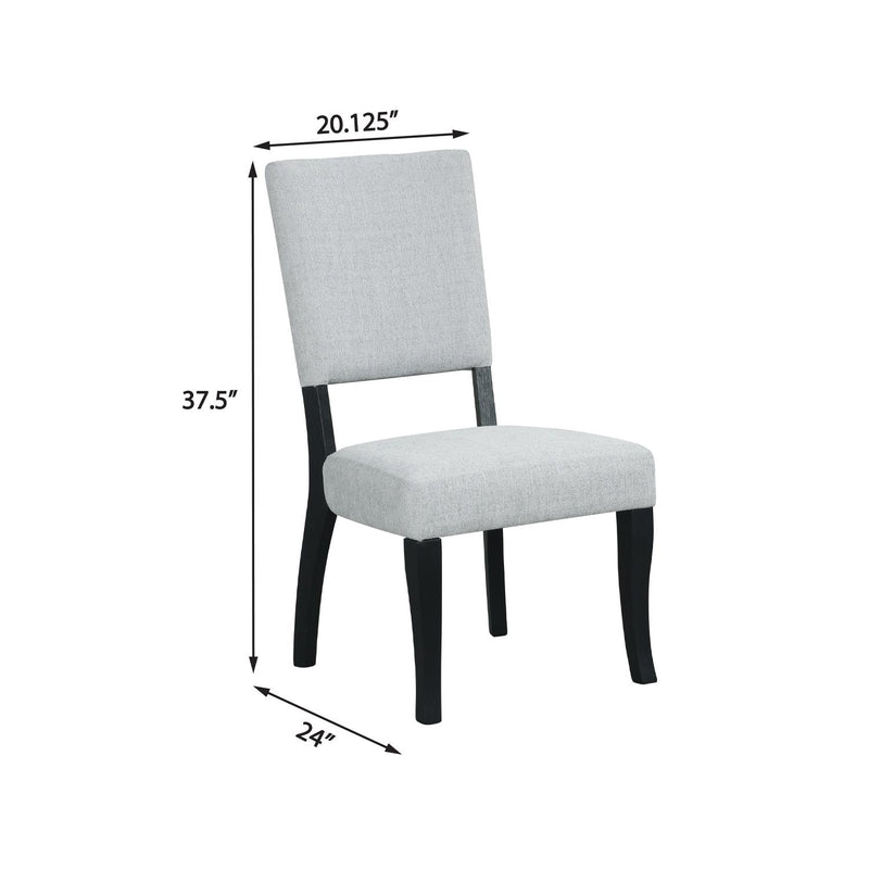 Carmen - Gray Upholstered Dining Chair - D212-C