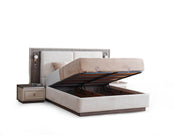 Carmen Nightstand With Back Mirror (2 PCS) - 200-ELIF-CAR-A521-NS-2