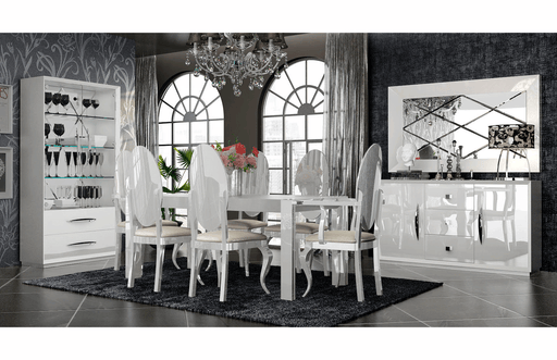 Carmen White Dining Room Set - Gate FurnitureDining Room Set