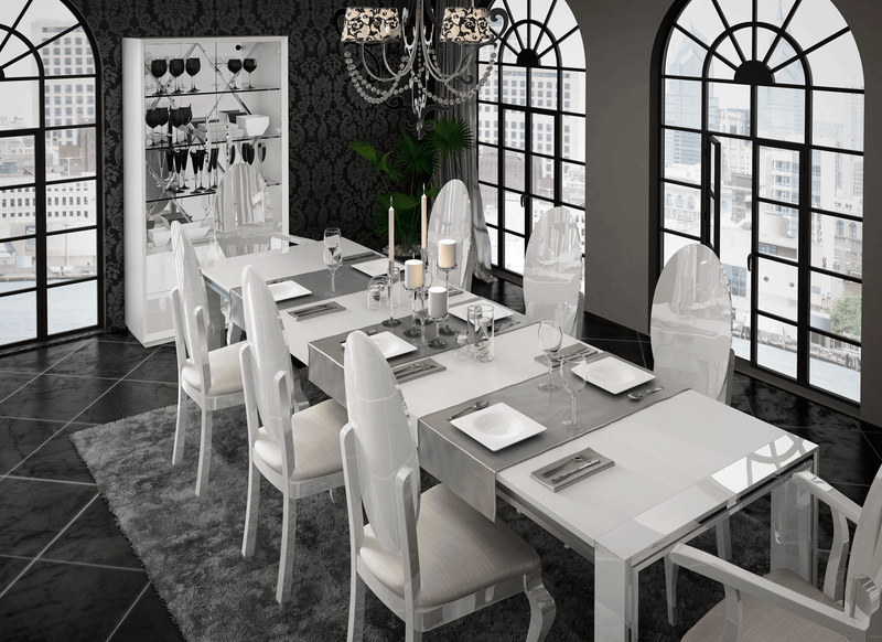 Carmen White Dining Table - Gate FurnitureDining Table