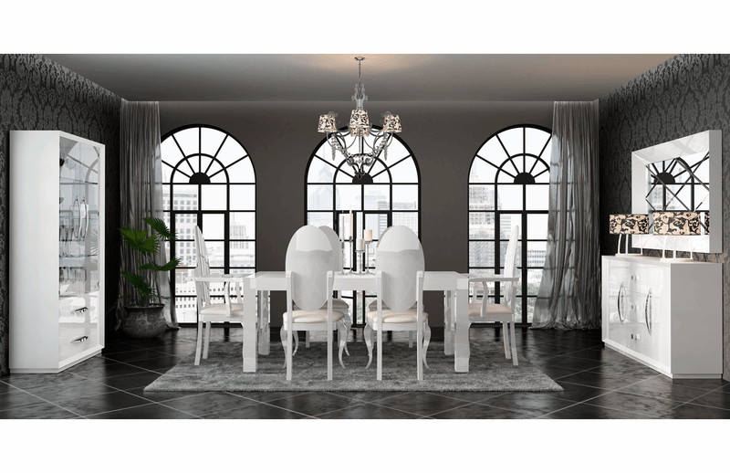 Carmen White Dining Table - Gate FurnitureDining Table