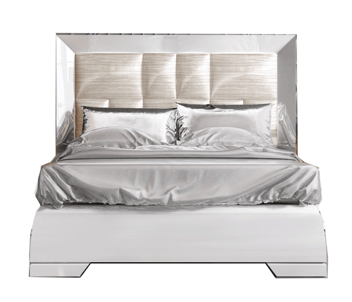 Carmen White QS Bed - i29229