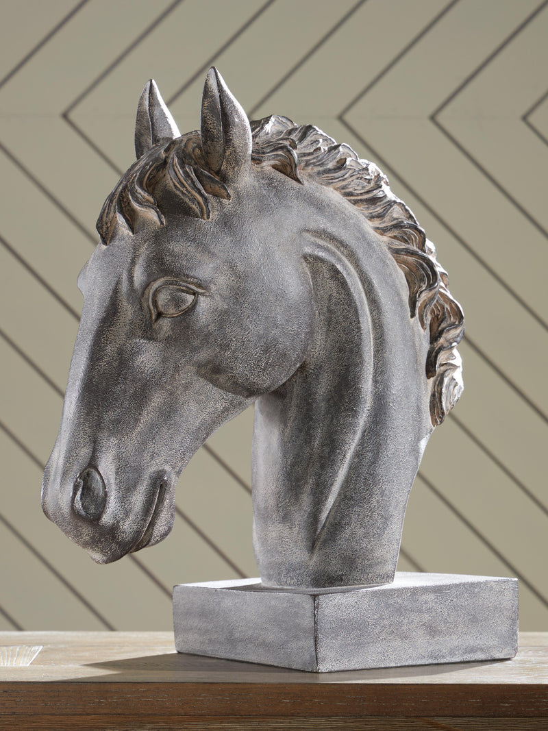 Carnlow Antique Black Sculpture - A2000772