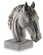Carnlow Antique Black Sculpture - A2000772