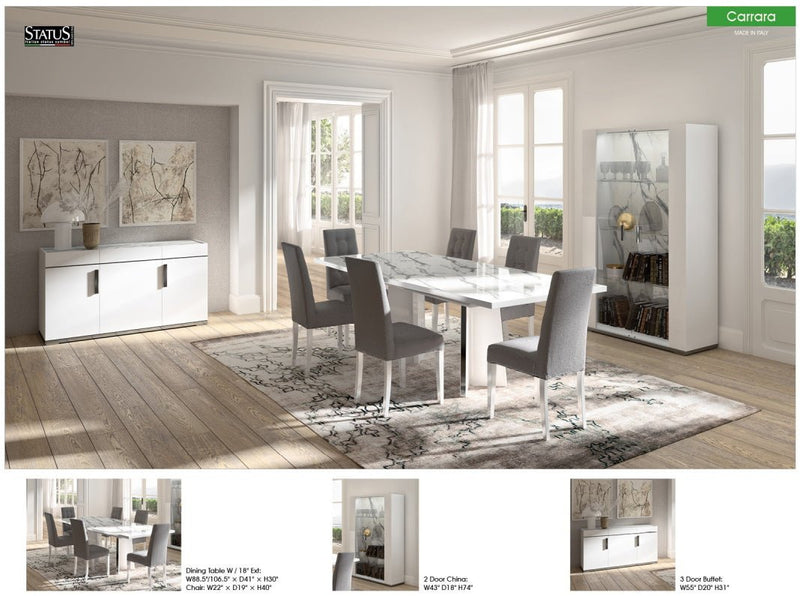 Carrara Dining Table - Gate FurnitureDining Table