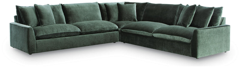Carriage View Jade 3-Piece Sectional - 78001S1