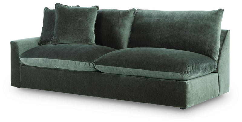 Carriage View Jade Left-Arm Facing Sofa - 7800166