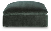 Carriage View Jade Oversized Accent Ottoman - 7800108