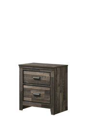 Carter Brown Platform Youth Bedroom Set - Gate FurnitureYouth Bedroom Set