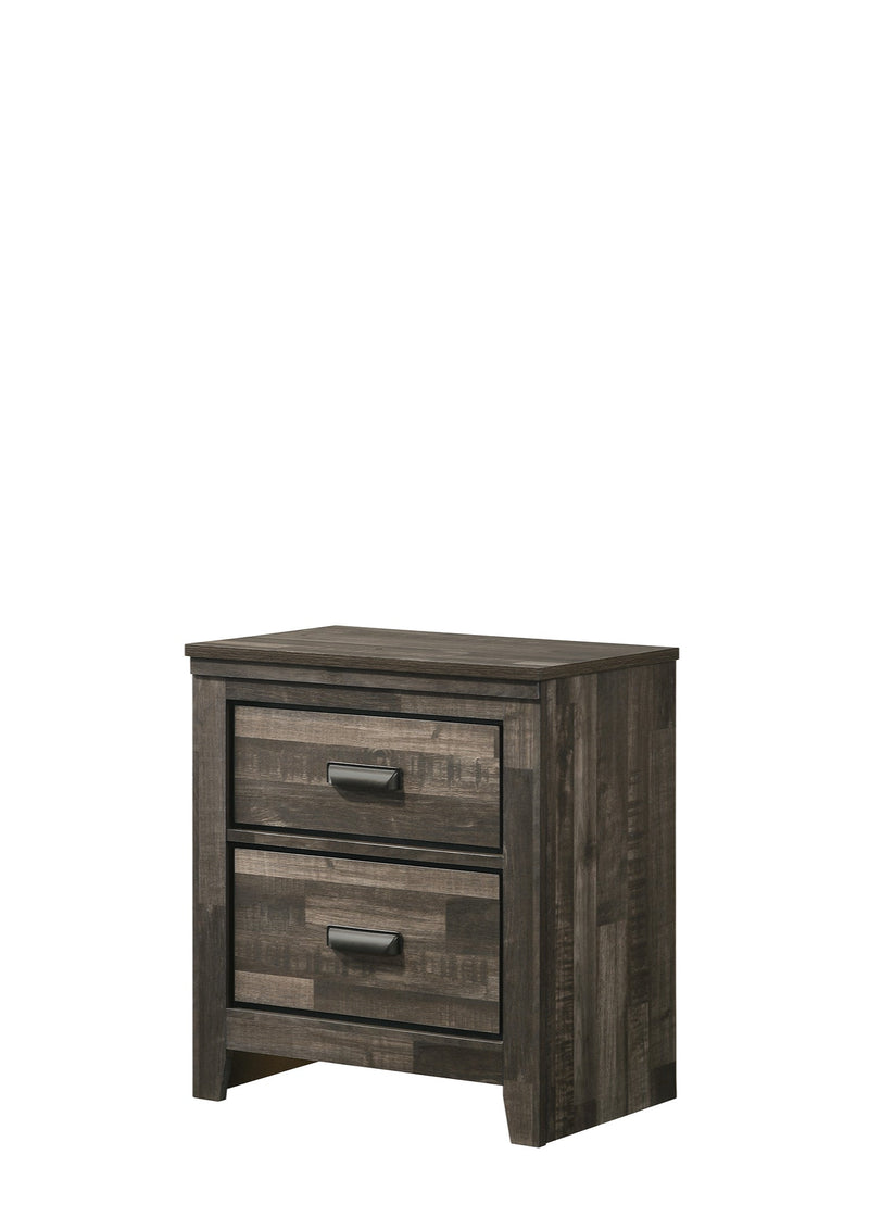 Carter Brown Platform Youth Bedroom Set - Gate FurnitureYouth Bedroom Set