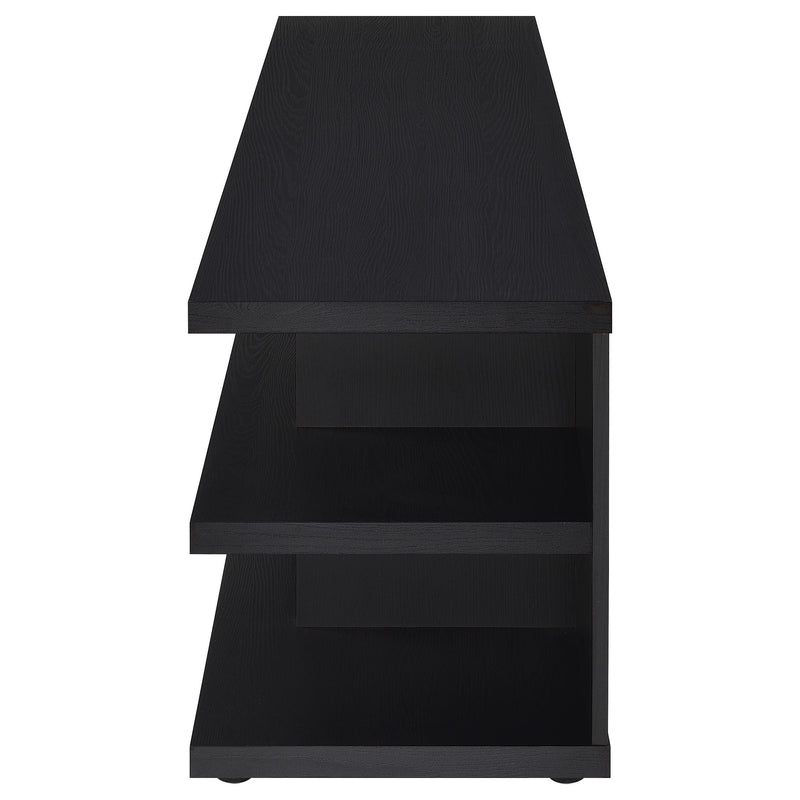 Cartmill 78-inch 2-tier TV Stand Media Console Black - 710533